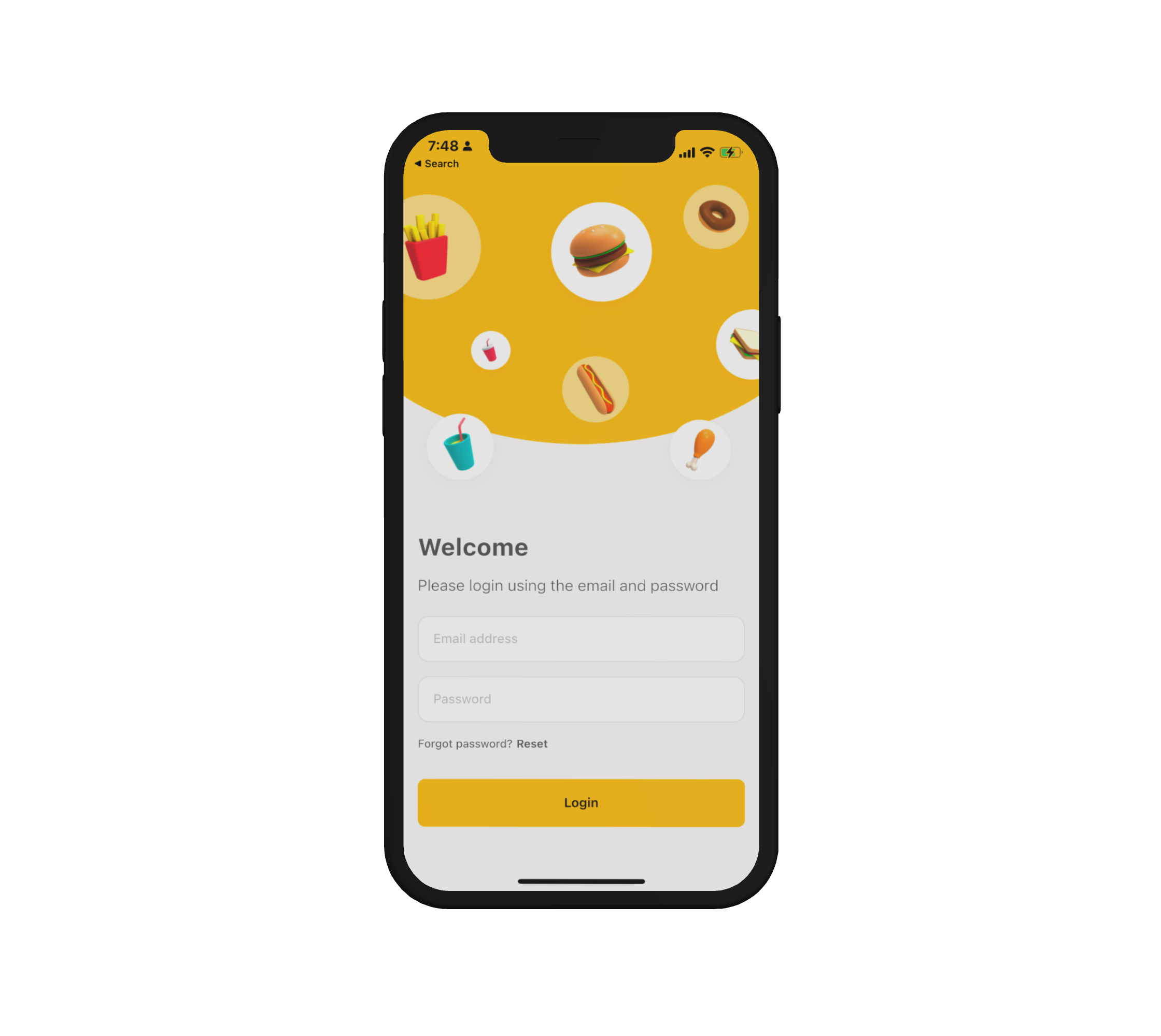 Buonappe app screenshot