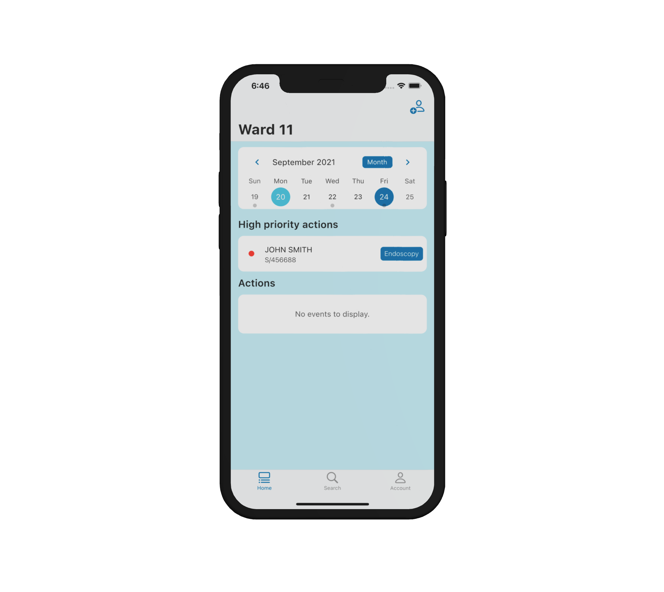 Ward 11 app screenshot